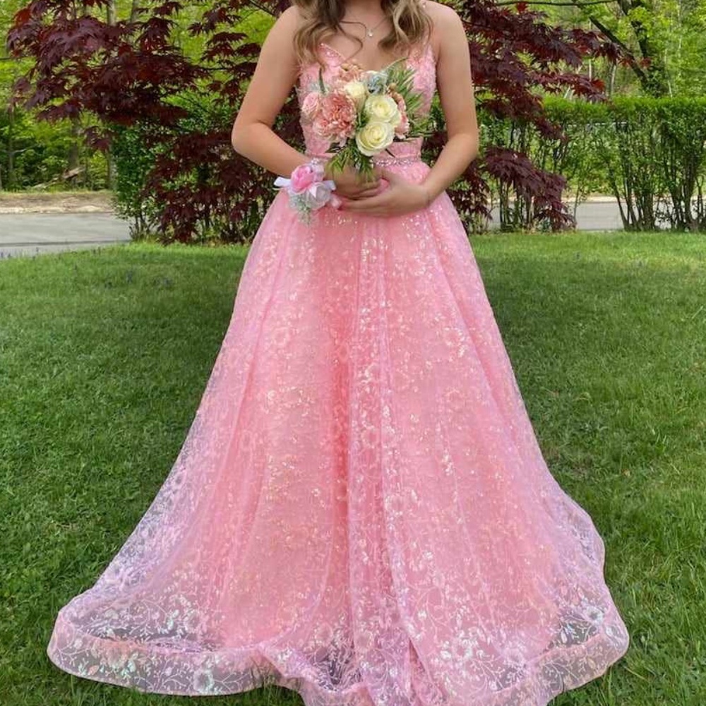 PAGEANT/PROM- FORMAL GOWN- SPARKLING